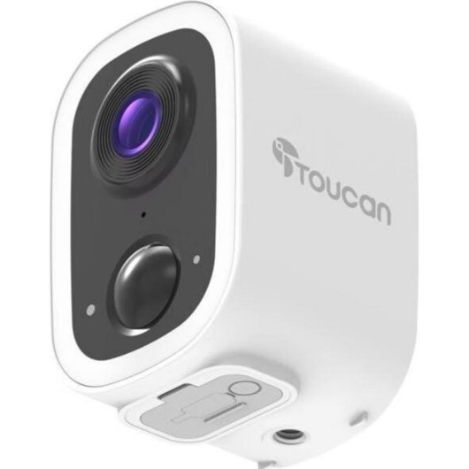 Sensor de Movimento Toucan TWC400S Wi-Fi Exterior Áudio Visão Noturna