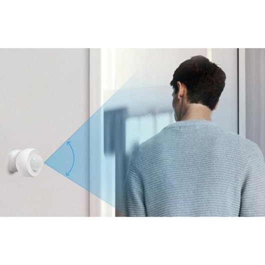 Sensor de Movimento Avatto ZMS16 PIR Interior Compatível Tuya Notificações Móveis