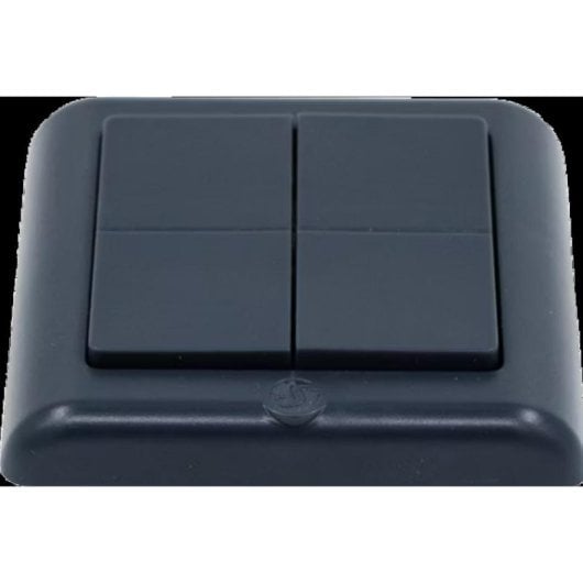 Interruptor de Pared Shelly BLU Wall Switch 4 ZB DK ZigBee y Bluetooth