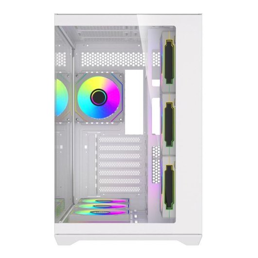 Boîtier Tour darkFlash C280 Acquarium Blanc Gaming