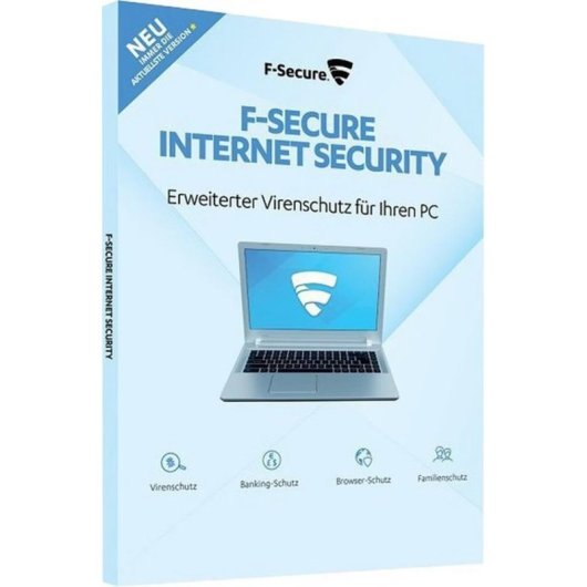 Antivirus F-Secure Internet Security 36 meses 25 dispositivos