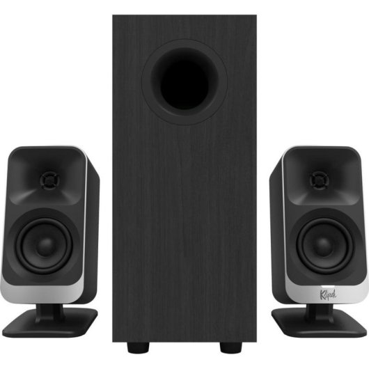 Haut-parleurs Klipsch Actifs 2.1 Bluetooth 200W avec Subwoofer plat et contrôle app