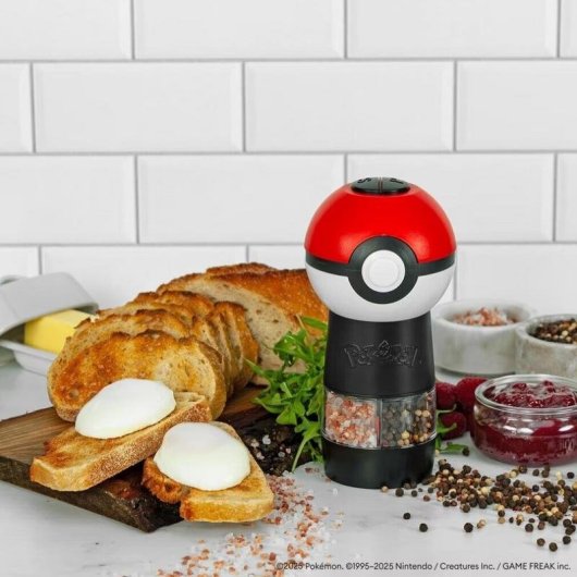 Molinillo de Especias Eléctrico Mad Monkey Pokémon Pokéball