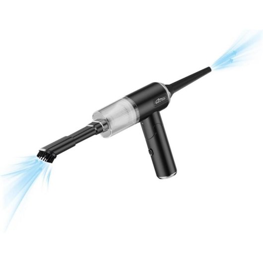 Aspiradora sin Cable Media-Tech JET AIR DUSTER MT6538 65W 15 min Accesorios Negro