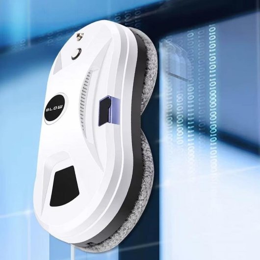 Robot limpador de janelas Blow Lumino com comando remoto e depósito de 30 ml
