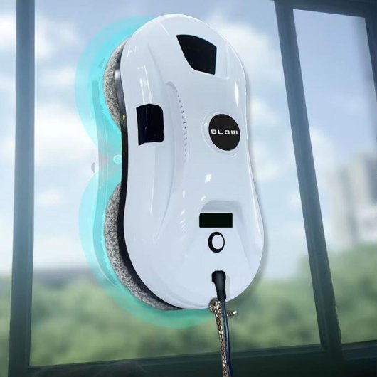 Robot limpador de janelas Blow Lumino com comando remoto e depósito de 30 ml