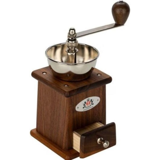 Molinillo de café manual Zassenhaus Santos madera nogal 70 g