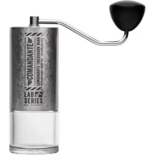 Moinho de café manual Comandante C40 MK4 Lab Series Tigershark Stone Washed