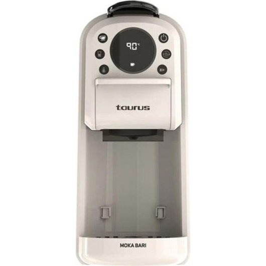 Cafetera de Cápsulas Taurus Moka Bari 0,65 L 20 Bares Blanca 4 en 1