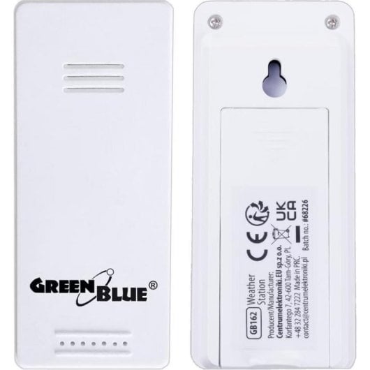 Sensor de Temperatura Greenblue GB162 Radio Alcance 60 m Fecha y Pantalla