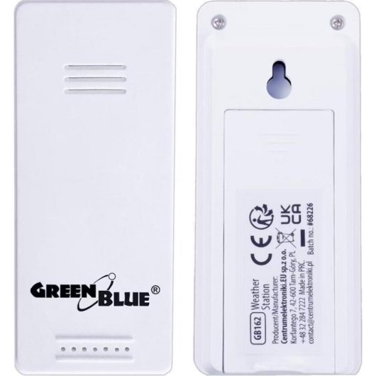 Sensor de Temperatura y Humedad Greenblue GB169 Radio Alarma y Reloj