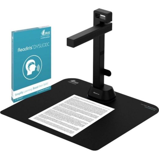 Escáner IRIScan Desk 6 Pro Dyslexic 32 MP A3 USB CMOS Noir