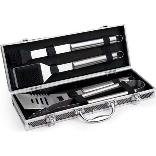 Set de Grill Leopold Vienna 4 piezas LV311000 Edelstahl Aluminio