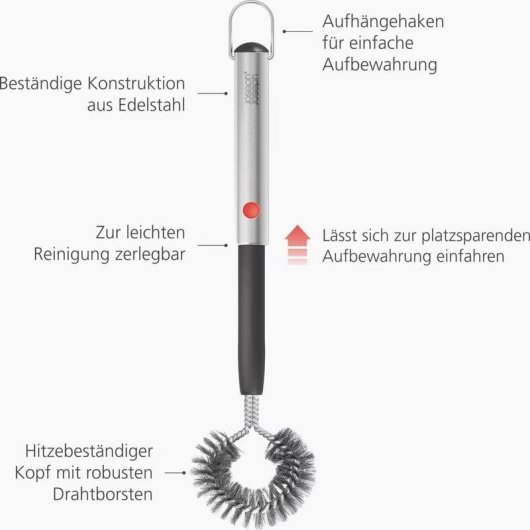 Cepillo de Grill Joseph Joseph GrillOut Edelstahl