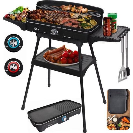 Electrogrill Eldom IK1703 2.20 kW Negro