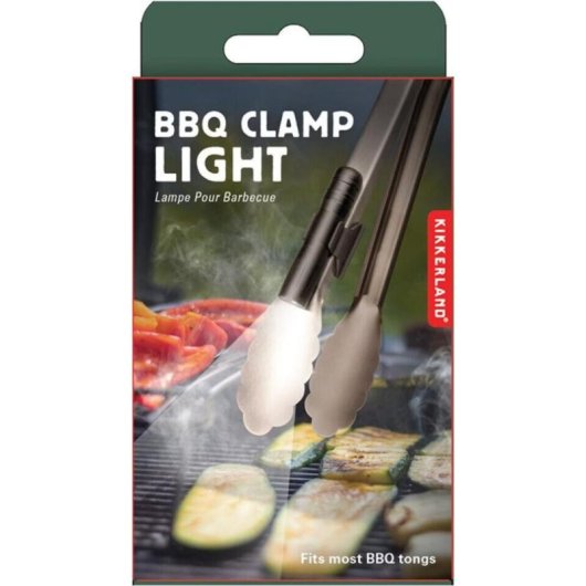Luz de Sujeción para Parrilla Kikkerland BBQ Clamp Light