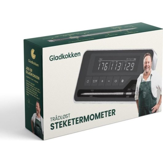 Sensor de Temperatura Gladkokken 61328050 Bluetooth App Control Timer