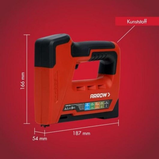 Tacker Arrow ET501C Akkubetrieb 3.6 V 5-in-1