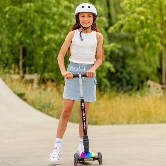 Patinete Boldcube Big 3 Ruedas Violette Ajustable Plegable 100 kg