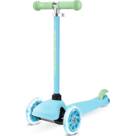 Patinete infantil Boldcube 3 ruedas 120 mm Azul con manillar regulable