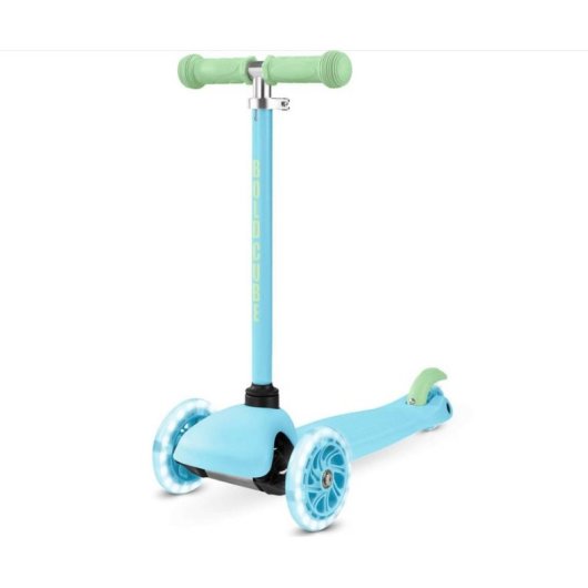 Patinete infantil Boldcube 3 ruedas 120 mm Azul con manillar regulable
