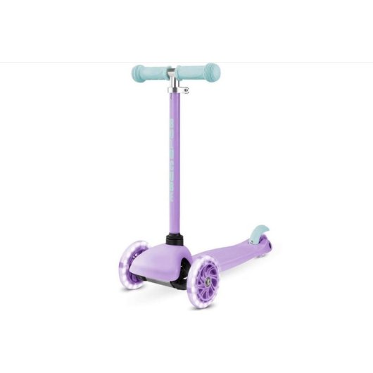 Patinete infantil Boldcube 3 ruedas 30 kg altura regulable lila