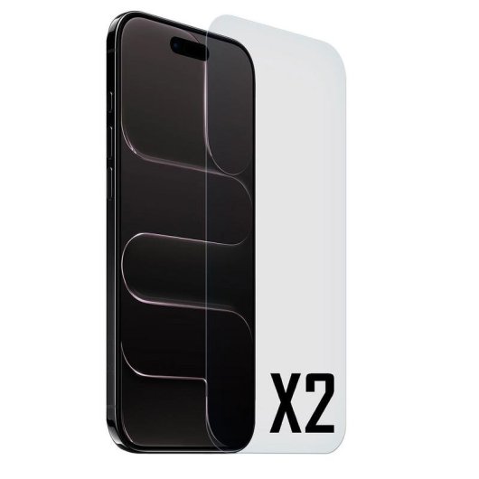 Protector de pantalla cristal templado Akashi 9H para iPhone Air Pack 2 unidades
