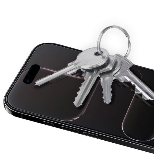 Protector de pantalla cristal templado Akashi 9H para iPhone Air Pack 2 unidades