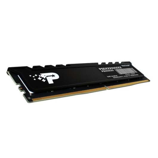 Memória RAM PATRIOT PSP512G56041H1 12GB 1x12GB DDR5 5600MHz CL46 Radiador Preto
