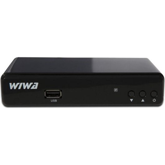 Tuner TV Wiwa H.265 DVB-T2 Full HD Negro