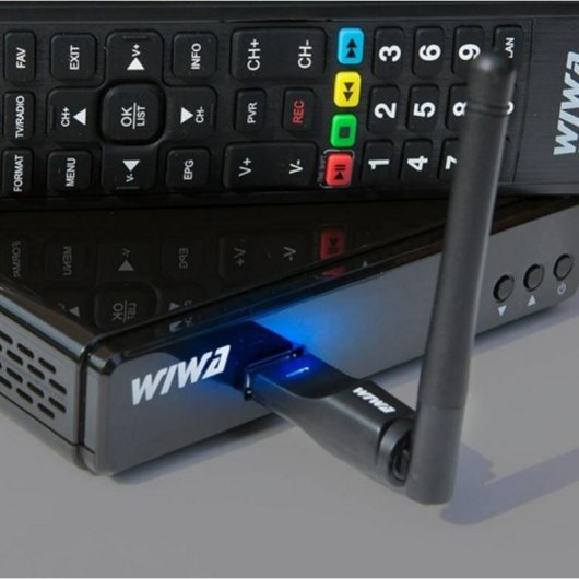 Tuner TV Wiwa H.265 DVB-T2 Full HD Negro