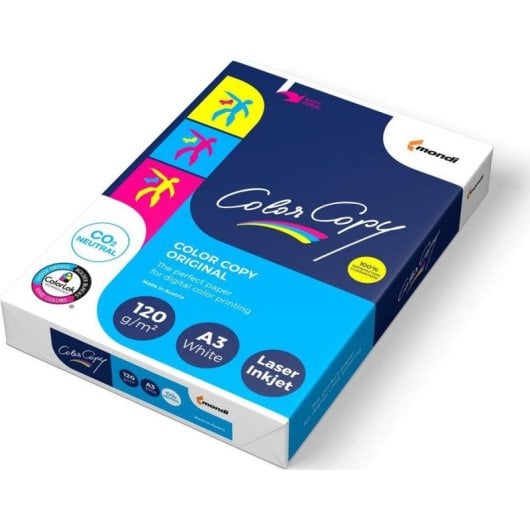 Papel Mondi Color Copy A3 90g 500 hojas Satinado