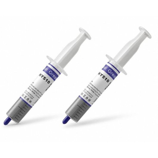 Pâte Thermique Silicone Grise en Seringue 2x30g