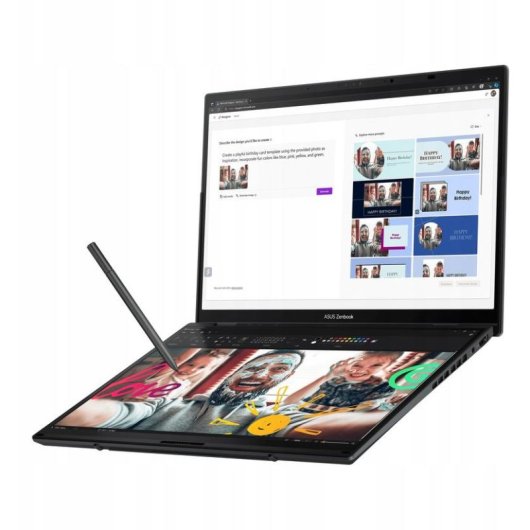 Portátil Asus Zenbook Duo OLED UX8406 14" Intel Core Ultra 7 255H 32GB 1TB SSD Intel Arc Windows 11