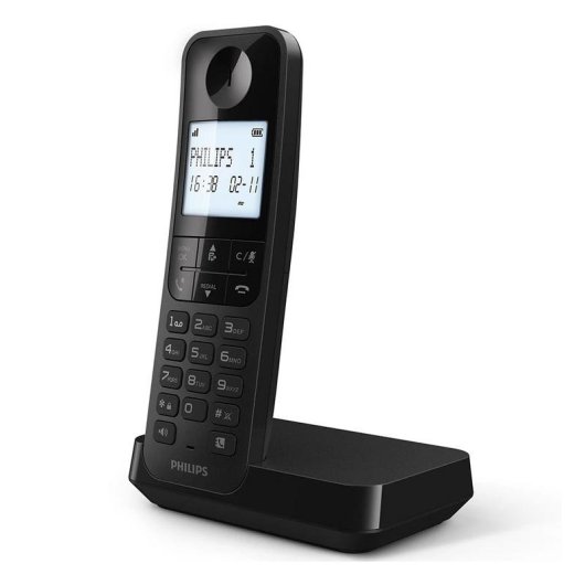 Téléphone sans fil Philips écran matrice de points 4,6 cm mains libres