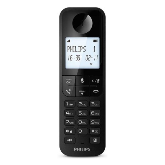 Téléphone sans fil Philips écran matrice de points 4,6 cm mains libres