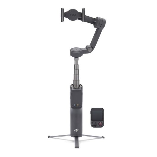 Estabilizador DJI Osmo Mobile 8P para smartphones com seguimento ActiveTrack 8.0 design dobrável