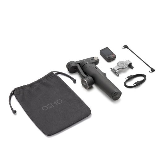 Estabilizador DJI Osmo Mobile 8P para smartphones com seguimento ActiveTrack 8.0 design dobrável