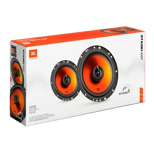 Altavoz coaxial JBL Stage1 62F 2 vías 6.5" 50 W RMS por pareja