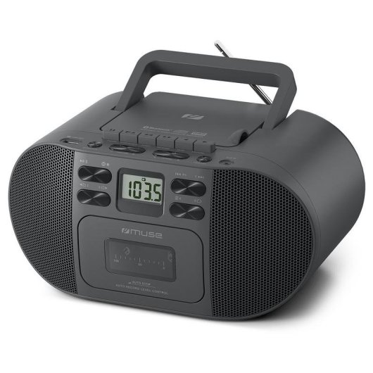 Radio CD Muse M-188 RDC Bluetooth Negro