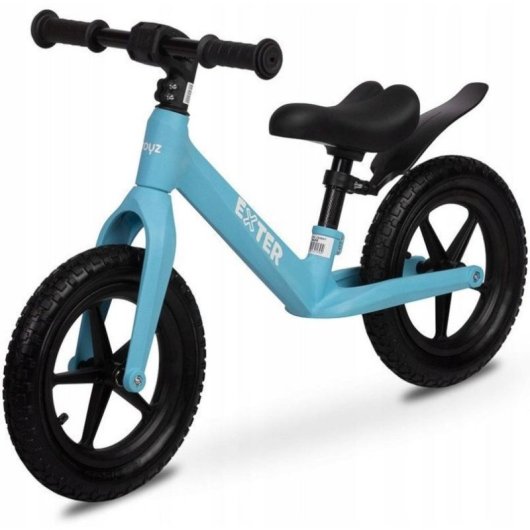 Bicicleta de equilíbrio Toyz Exter Blue para crianças de 3 a 6 anos