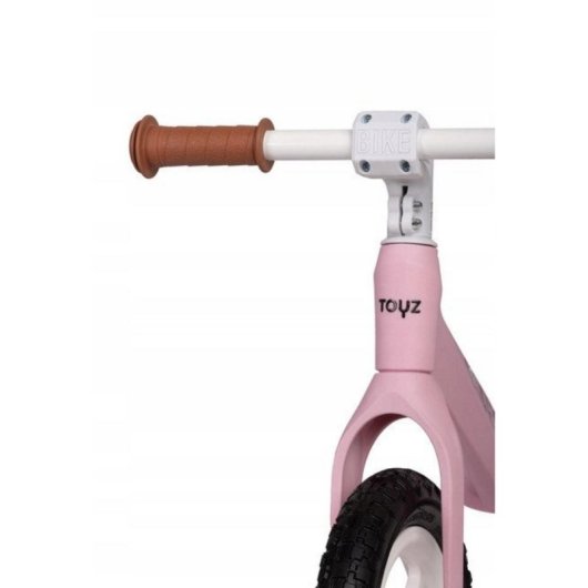 Bicicleta de equilíbrio Toyz Inter Pink para crianças de 3 a 6 anos