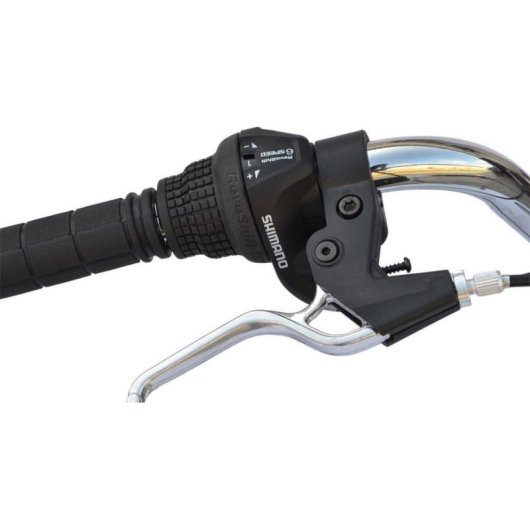Triciclo de Reabilitação Enero 24" 6 Velocidades Baunilha