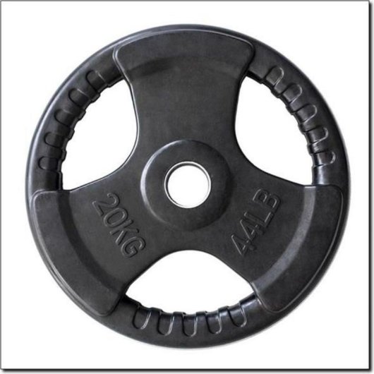 Talerz olimpijski ogumowany 20 kg HMS