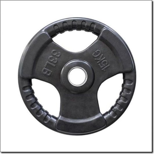 Talerz olimpijski ogumowany 20 kg HMS
