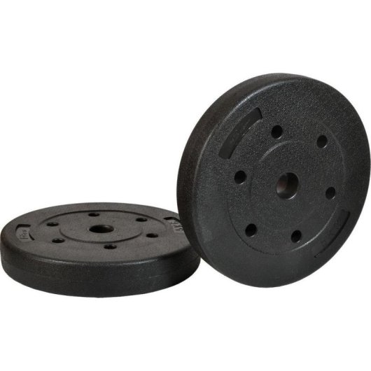 Pesa de gimnasio Enero Fit 5 kg color negro