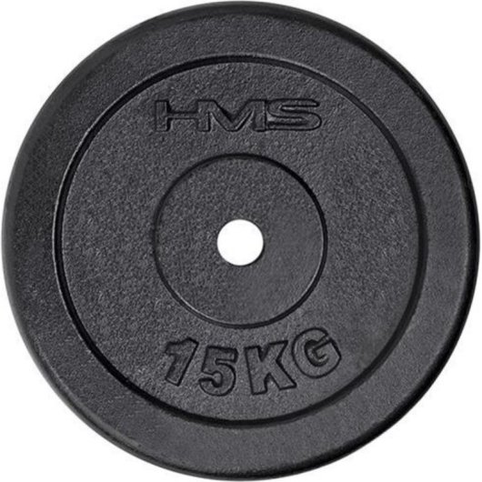 Talerz HMS negro 15 kg para gryf de 31 mm