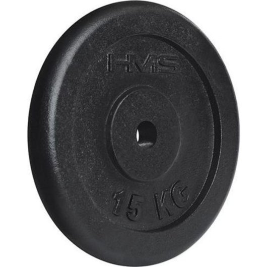 Talerz HMS negro 15 kg para gryf de 31 mm
