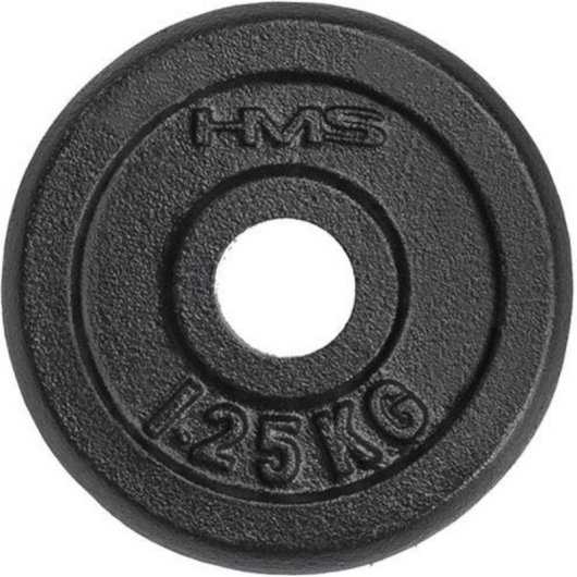Talerz HMS negro 15 kg para gryf de 31 mm