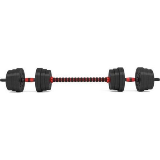 Manubri HMS SGP20 2 x 10 kg Bituminosi con Funzione Barra